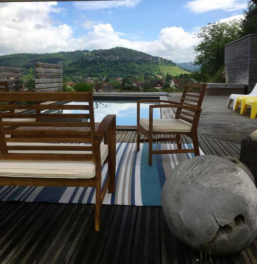 B&B Les Hauts D'Ornans Eksteriør bilde